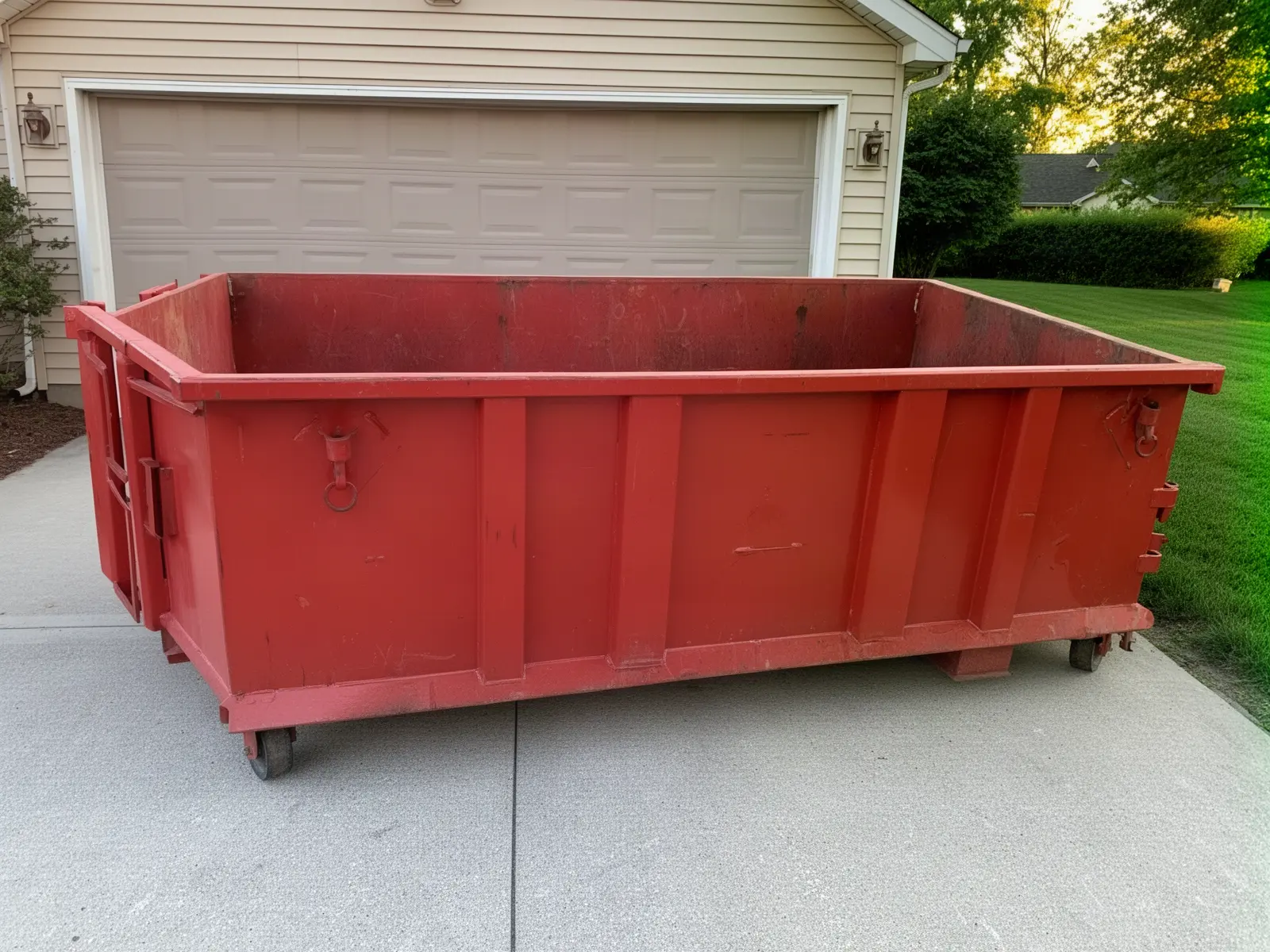 Roll-off dumpster from McCabe & Snyder Dumpster Rental in Knoxville, TN
